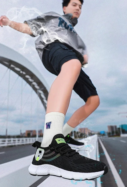 Breathable Lace Up Casual Sneakers for Men and Women