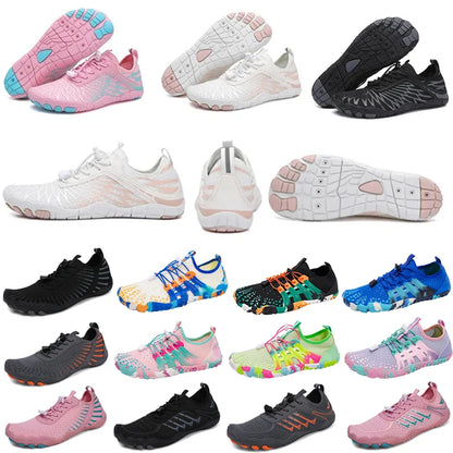 Quick-Dry Aqua Water Shoes – Non-Slip Barefoot Sneakers for Men and Women
