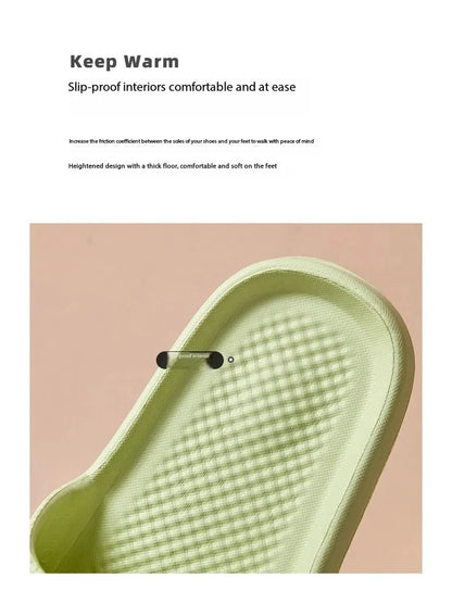 EVA Massage Shower Slides – Waterproof Non-Slip Bathroom Slippers for Men and Women