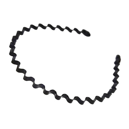 Men's Metal Headband for Sports Grooming and Everyday Wear