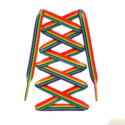 Pride Flag Flat Shoelaces for Sneakers