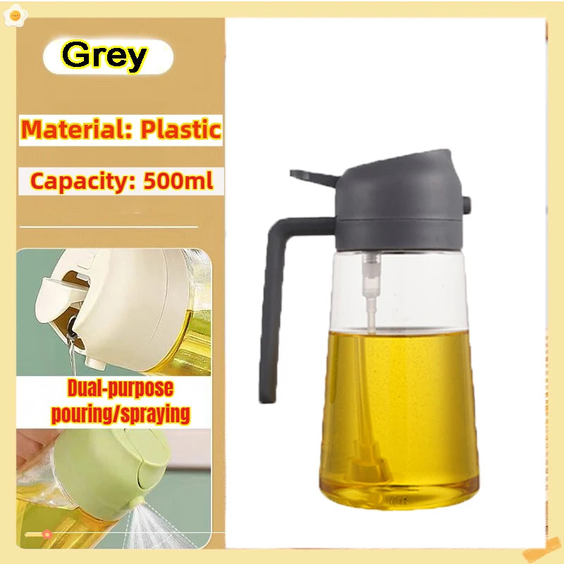 Woobrice Oil Spray Bottle – Olive Oil Mister for Cooking, BBQ & Baking | 200ml, 300ml, 500ml