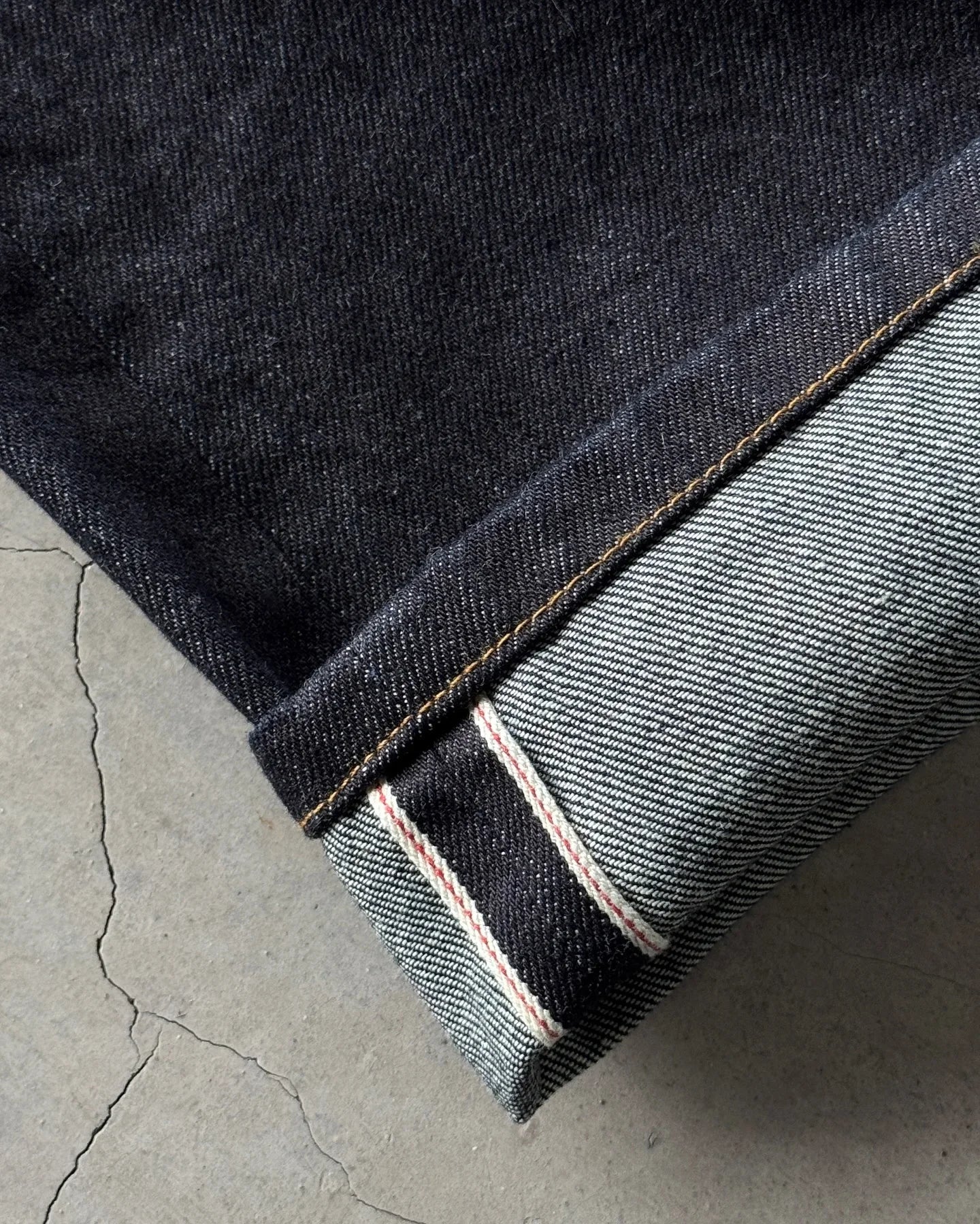 Cherry Blossom Embroidery Baggy Jeans for Men