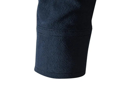 King Billion Men's Cotton Linen Shirt – Casual Long Sleeve V-Neck | S–XXXL
