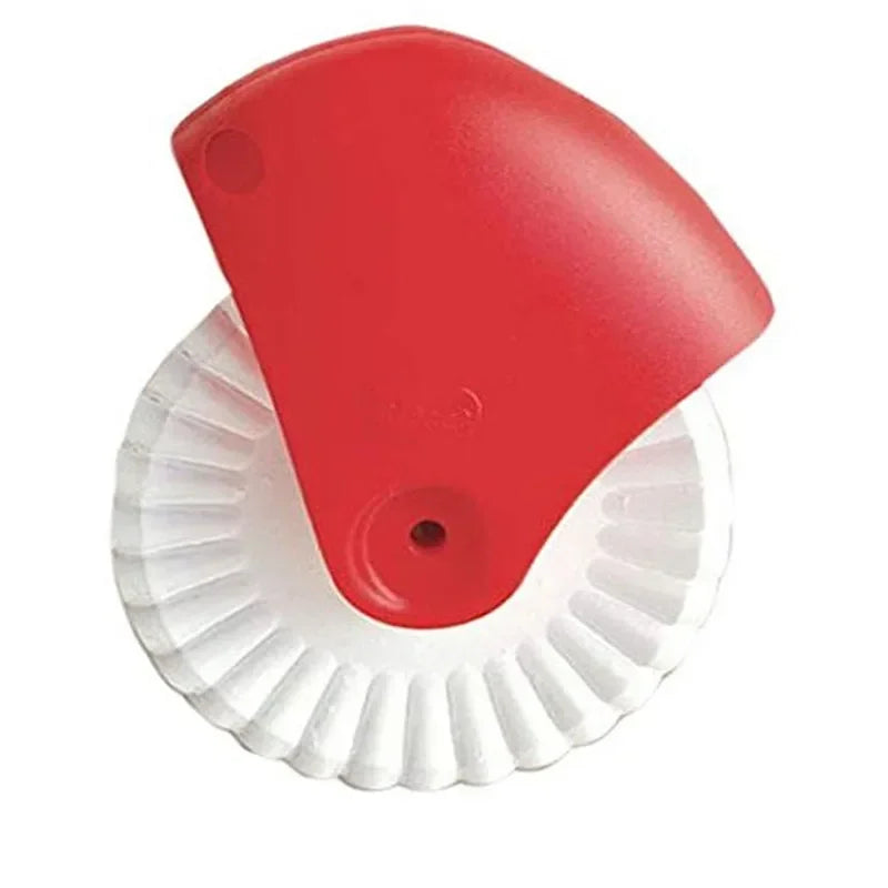 Kitchen Pizza & Pastry Lattice Cutter | Plastic Wheel Roller for Pie Crust, Pastry & Baking Decoration