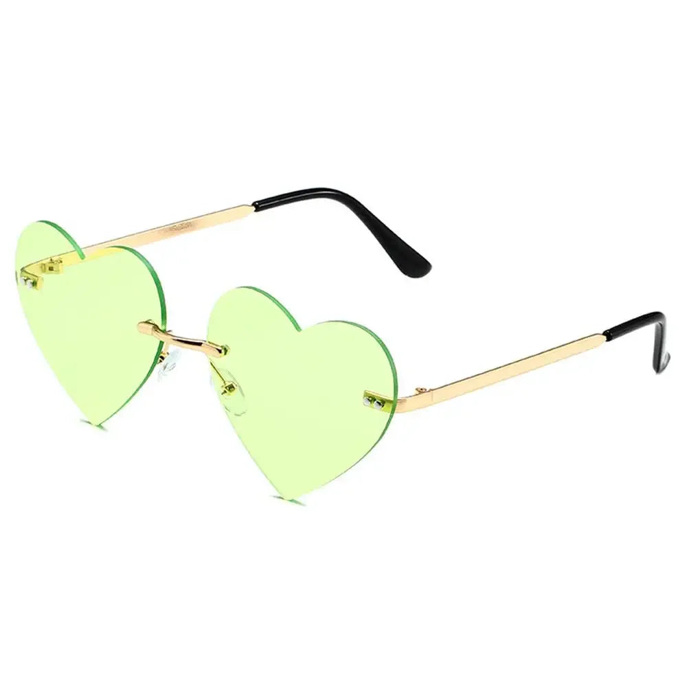 Heart Shaped Sunglasses with UV400 Protection
