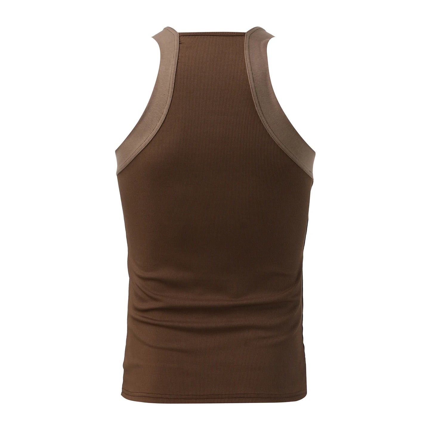 Men's Solid Color Sports Tank Top – Sleeveless Gym Vest, Streetwear | S–5XL