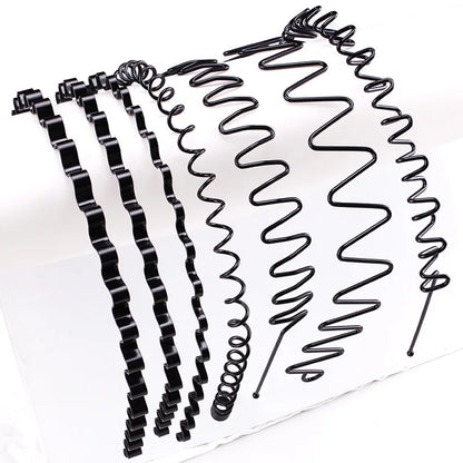 Men's Metal Headband for Sports Grooming and Everyday Wear