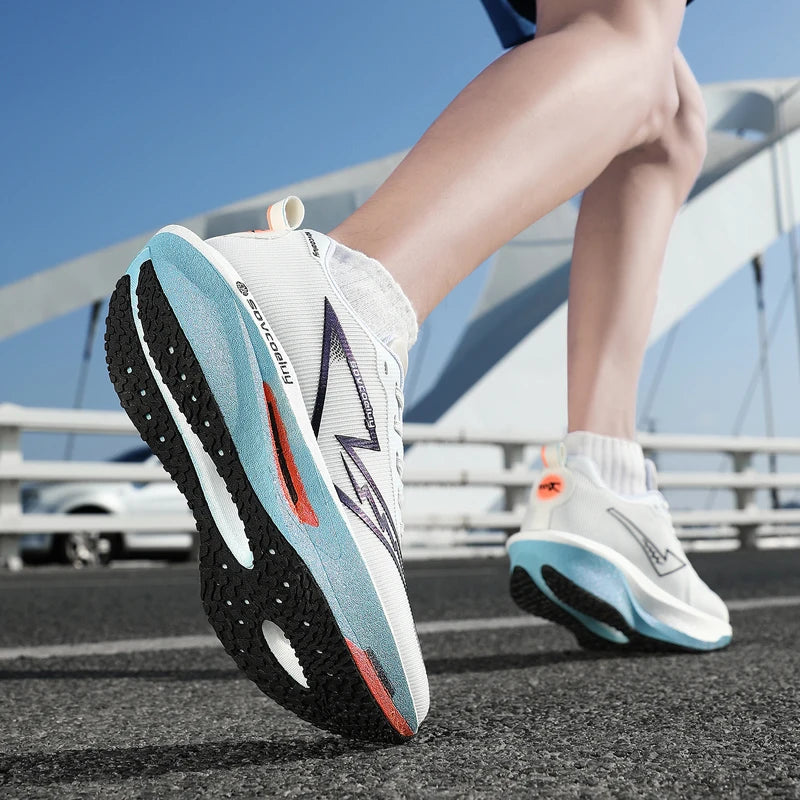 Carbon Board Running Sneakers for Men and Women Lightweight and Breathable