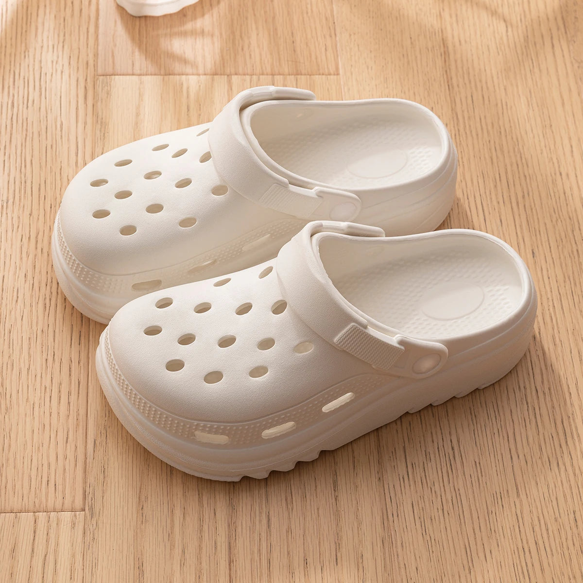 EVA T Strap Closed Toe Slide Sandals for Men and Women
