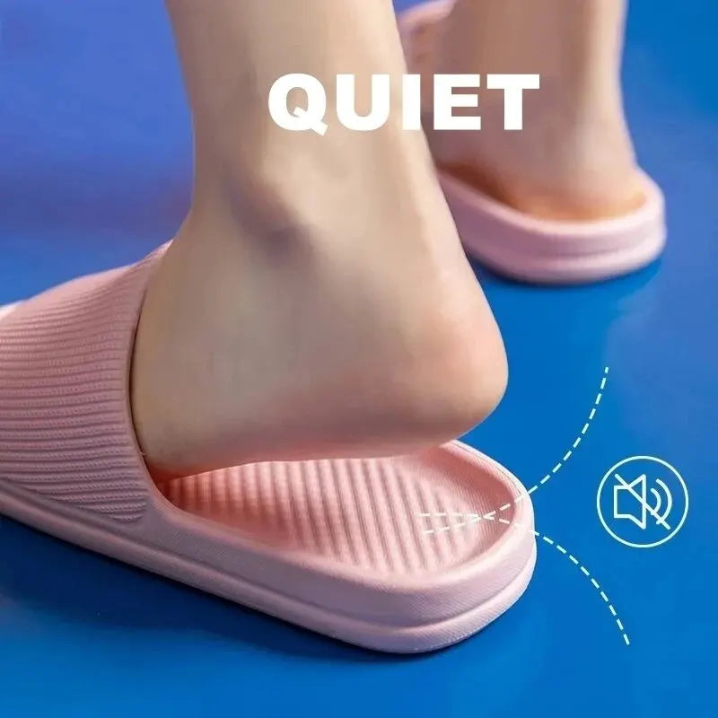 EVA Massage Shower Slides – Waterproof Non-Slip Bathroom Slippers for Men and Women