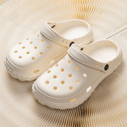 EVA T Strap Closed Toe Slide Sandals for Men and Women