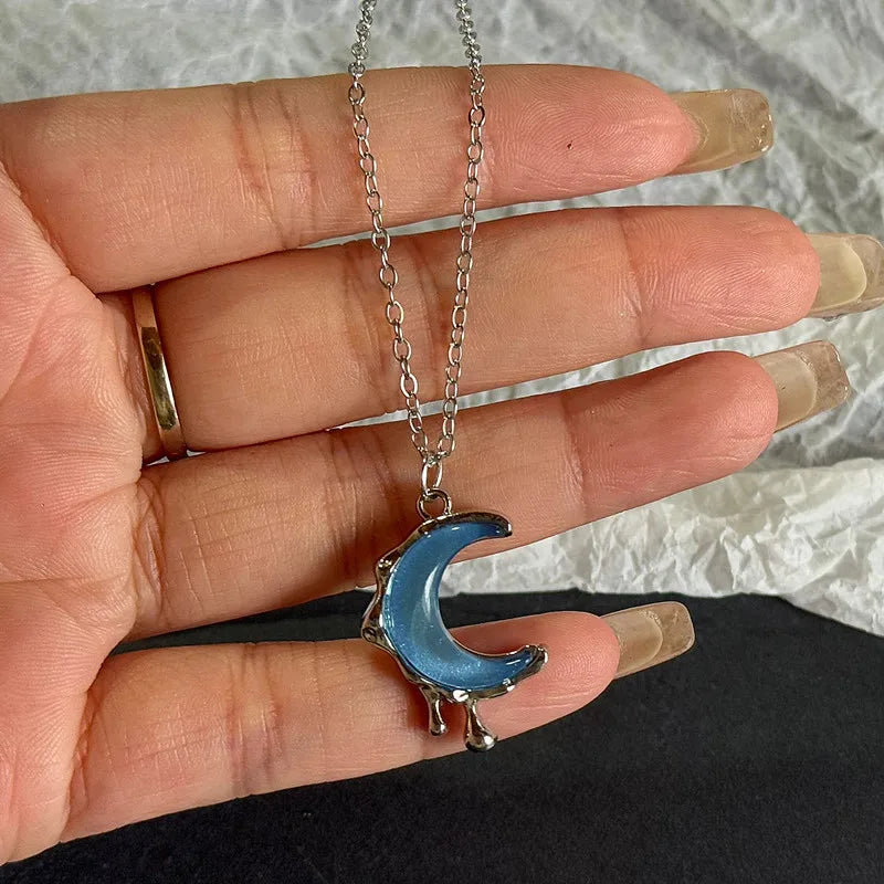 Crystal Star Friendship Pendant Necklaces for Women and Men