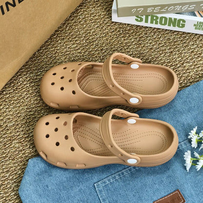 EVA Ballet Platform Clog Sandals for Women
