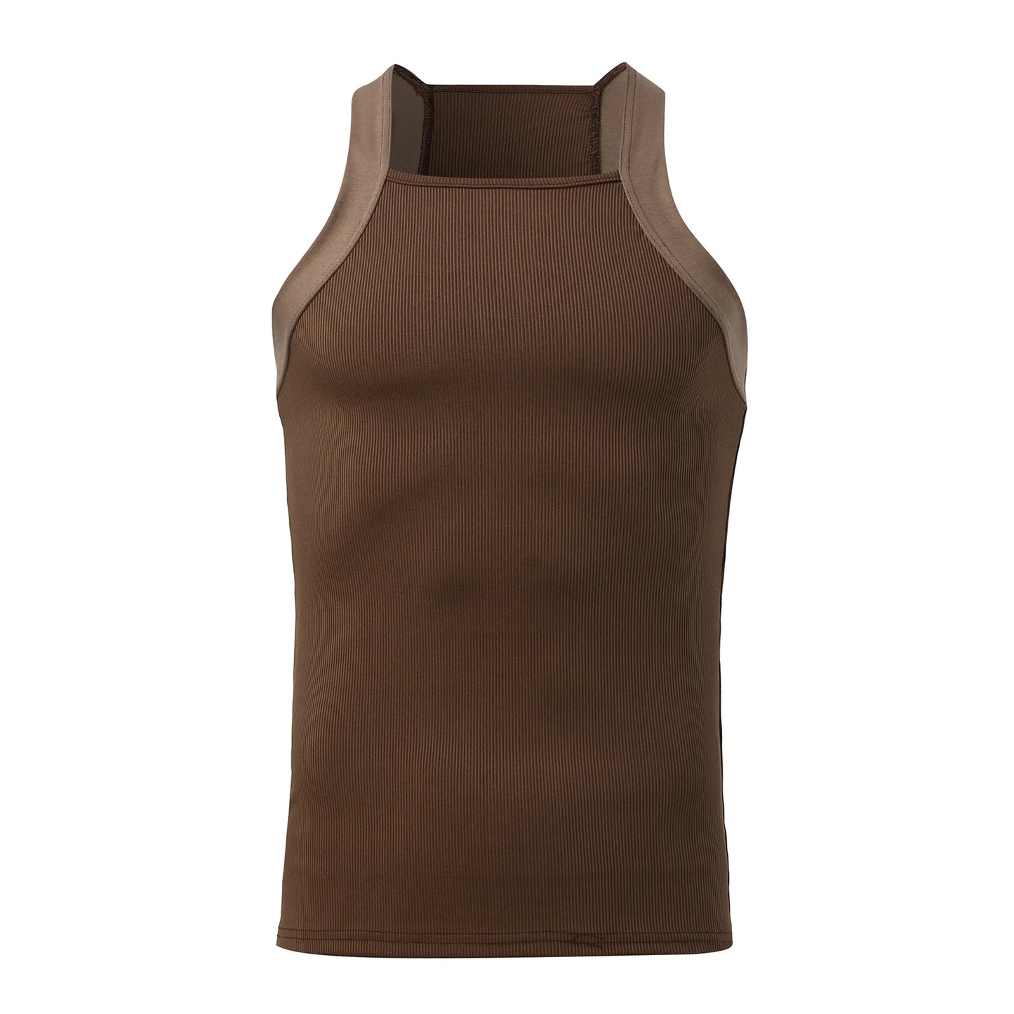 Men's Solid Color Sports Tank Top – Sleeveless Gym Vest, Streetwear | S–5XL
