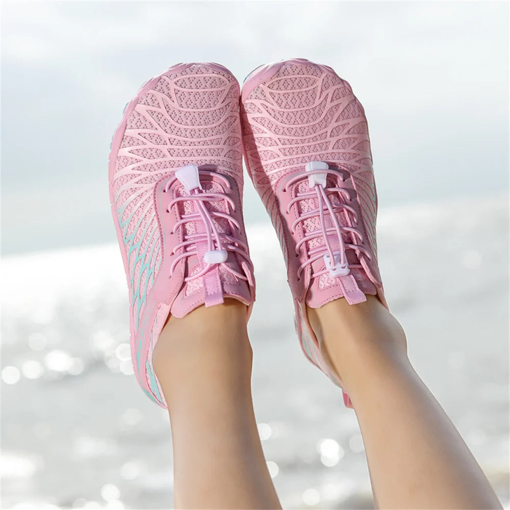 Quick-Dry Aqua Water Shoes – Non-Slip Barefoot Sneakers for Men and Women