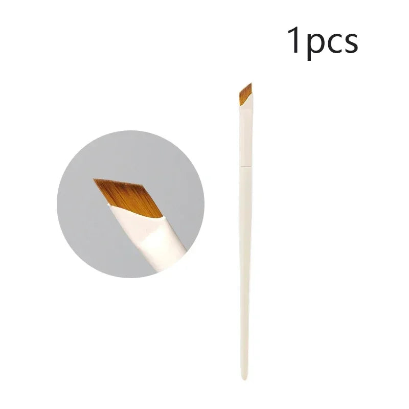 Upgrade Blade Eyeliner & Eyebrow Brush | Ultra Thin Fine Angle Flat Brush for Precise Eye Makeup