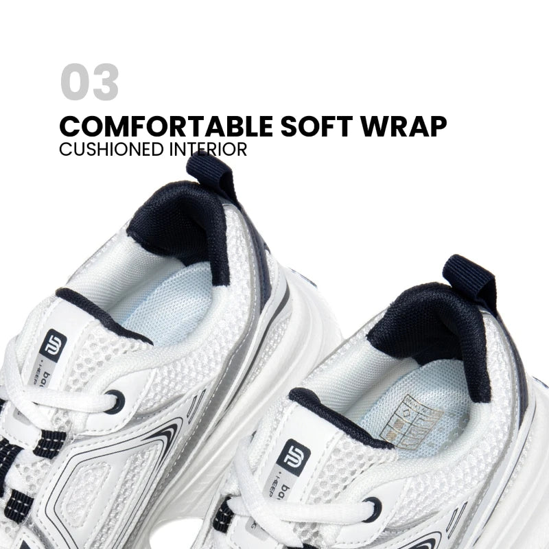 Women's Lightweight Mesh Running Sneakers – Breathable Lace-Up Sport Shoes