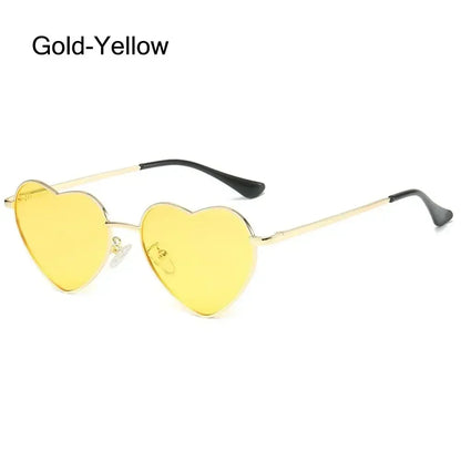 Heart Shaped Sunglasses with UV400 Protection