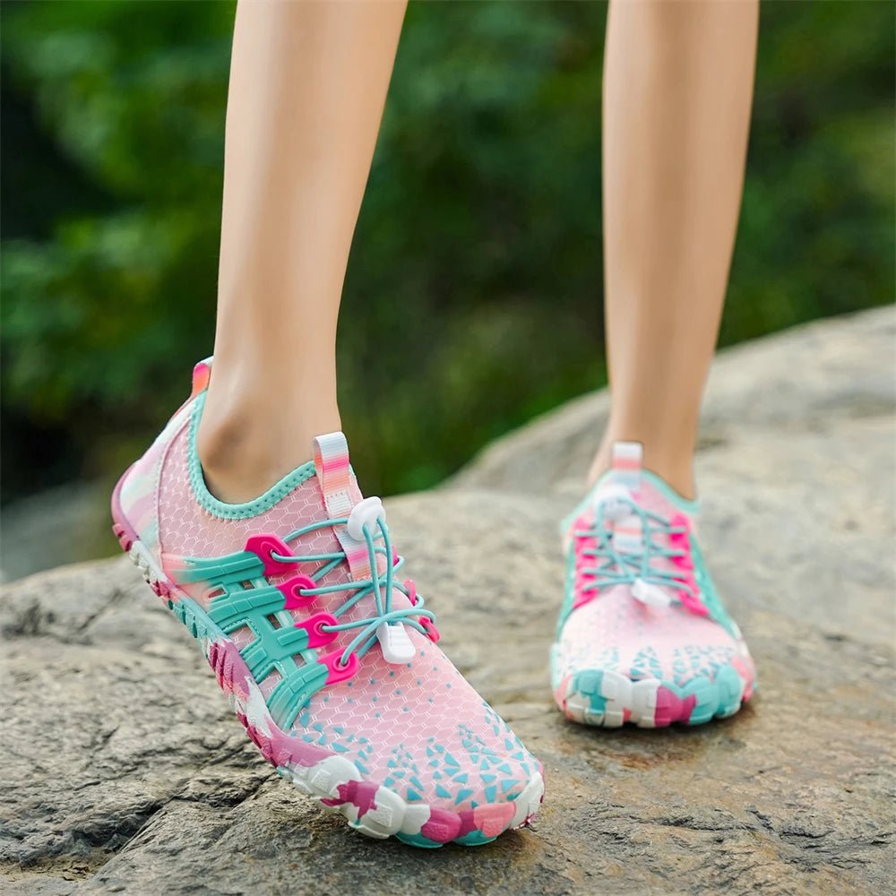 Quick-Dry Aqua Water Shoes – Non-Slip Barefoot Sneakers for Men and Women