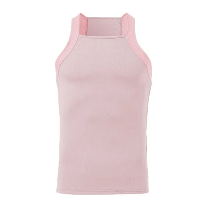 Men's Solid Color Sports Tank Top – Sleeveless Gym Vest, Streetwear | S–5XL