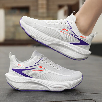 Carbon Board Air Cushion Running Sneakers for Men and Women