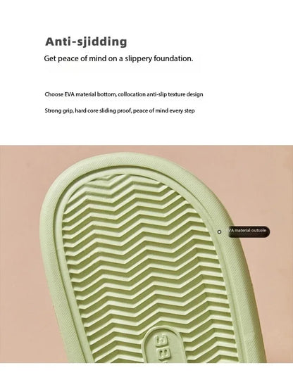 EVA Massage Shower Slides – Waterproof Non-Slip Bathroom Slippers for Men and Women