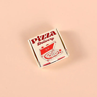 Cute Miniature Pizza Dollhouse Toy Set | 6–10pcs 1/12 Scale Kitchen Food Model for Kids & Collectors