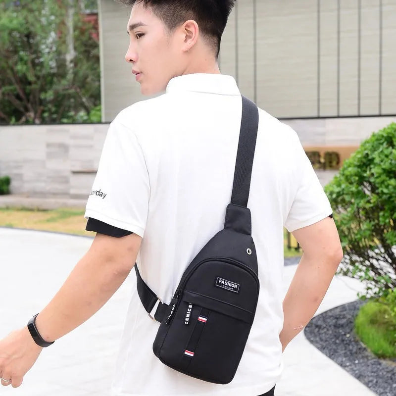 Men's Waterproof Large Capacity Fanny Pack | Adjustable Strap for Travel, Running, Hiking & Cycling
