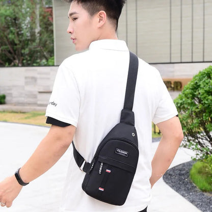 Men's Waterproof Large Capacity Fanny Pack | Adjustable Strap for Travel, Running, Hiking & Cycling