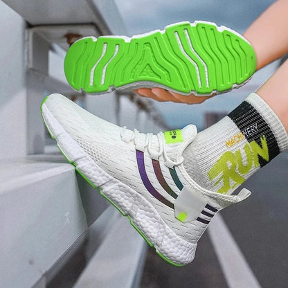 Breathable Lace Up Casual Sneakers for Men and Women