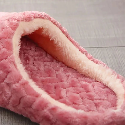 Fluffy Unisex Indoor Slippers – Soft Lightweight Anti-Slip House Slides Men and Women