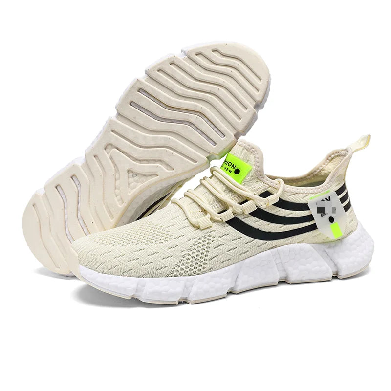 Breathable Lace Up Casual Sneakers for Men and Women