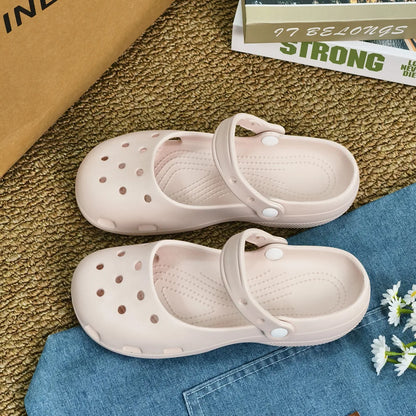 EVA Ballet Platform Clog Sandals for Women