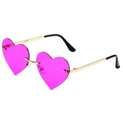 Heart Shaped Sunglasses with UV400 Protection