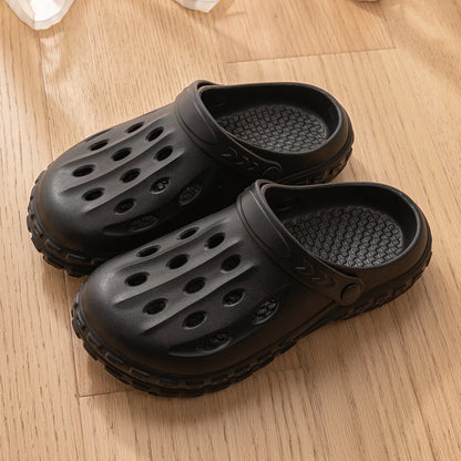 EVA T Strap Closed Toe Slide Sandals for Men and Women