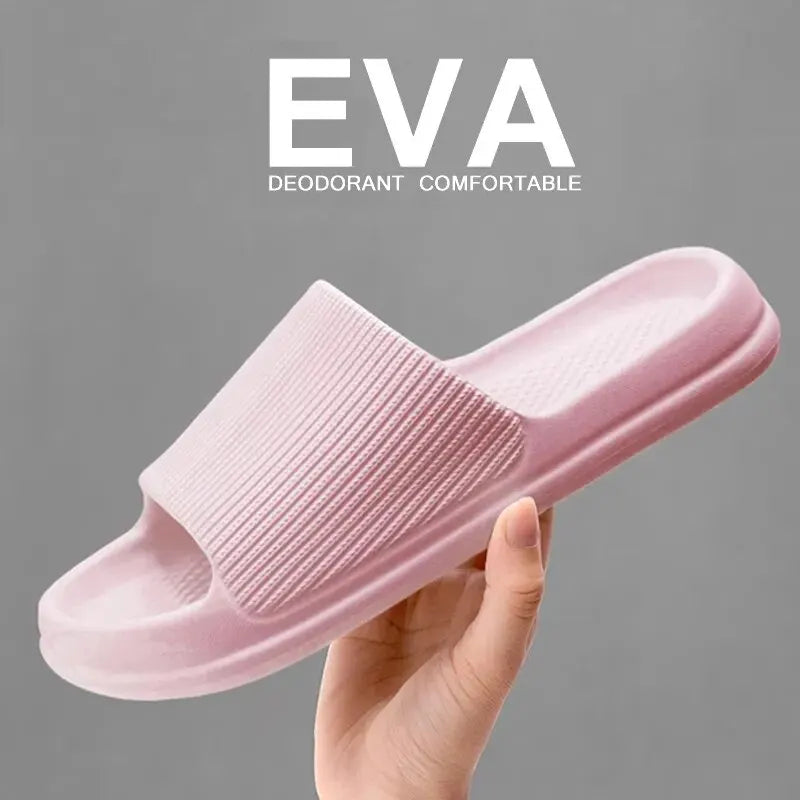 EVA Massage Shower Slides – Waterproof Non-Slip Bathroom Slippers for Men and Women