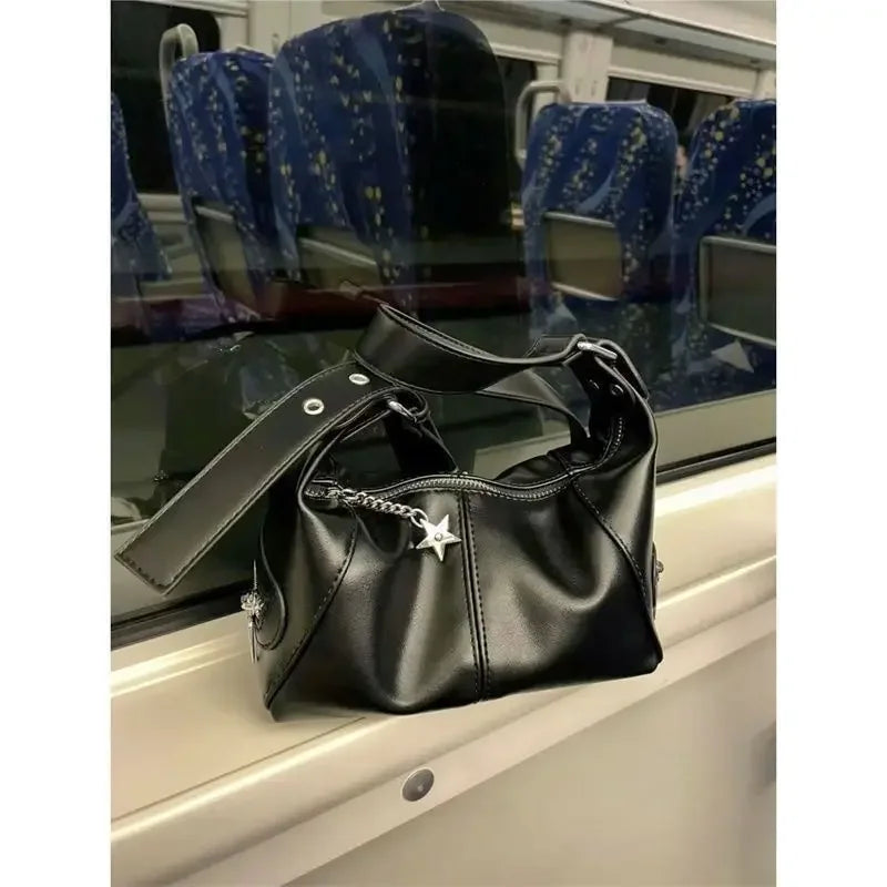 Y2K Star Girl Crossbody Bag – Gothic Harajuku Shoulder & Tote Handbag