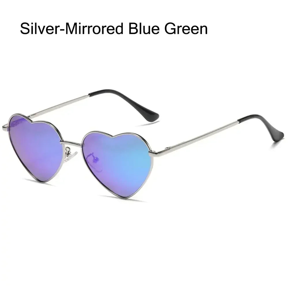 Heart Shaped Sunglasses with UV400 Protection