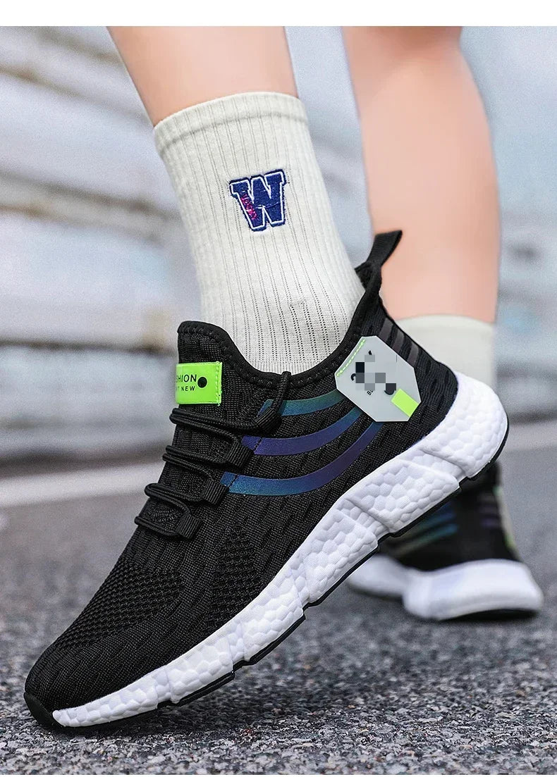 Breathable Lace Up Casual Sneakers for Men and Women