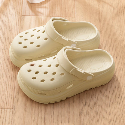 EVA T Strap Closed Toe Slide Sandals for Men and Women