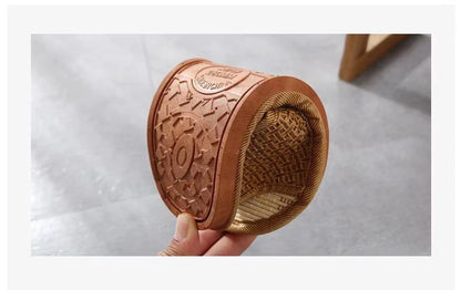 Woven Rattan Slide Sandals for Women and Men