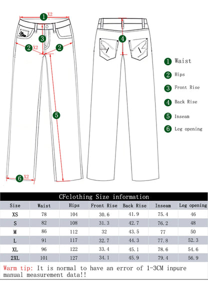 Men's Wide-Leg Baggy Jeans – Korean Streetwear, Loose Straight Fit | XS–XXL
