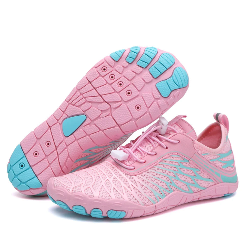 Quick-Dry Aqua Water Shoes – Non-Slip Barefoot Sneakers for Men and Women