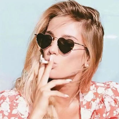 Heart Shaped Sunglasses with UV400 Protection