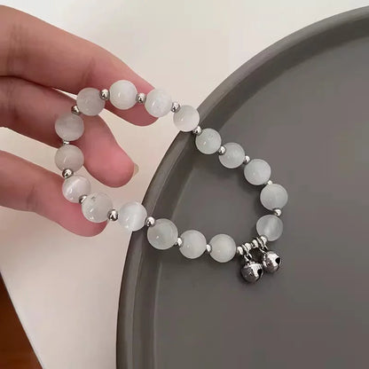 Women's Crystal Beads Bracelet | Korean Flower, Fox & Feather Tassel Friendship Jewelry Gift