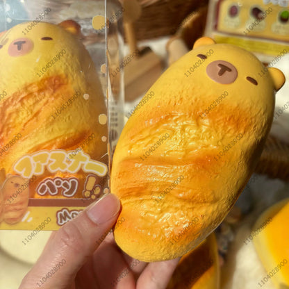 Capybara Bakery Squishy Toy | Slow Rising Stress Relief Squeeze Gift