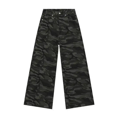 IEFB Summer Men's Denim Pants Old Blue Washed Male Jeans Straight Casual Menwear Loose Wide Leg Trousers New Fashion 9C354