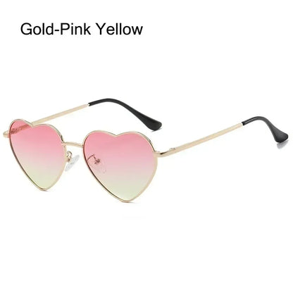 Heart Shaped Sunglasses with UV400 Protection