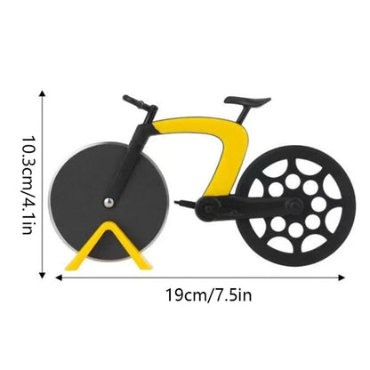 Creative Bicycle Pizza Cutter | Reusable Stainless Steel Pizza Slicer Wheel